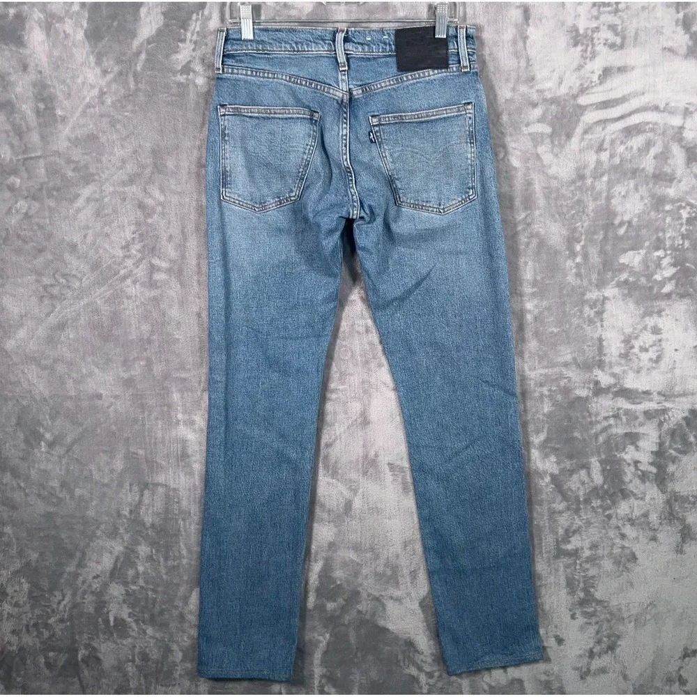 Levis Made & Crafted 511 Jeans Mens 30x34 (30x32) Selvedge Blue Slim Straight